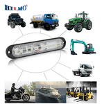 Mult-Color LED Dash Light - Manufacturer - HILMO R65 3W Flashing Grille Emergency Warn