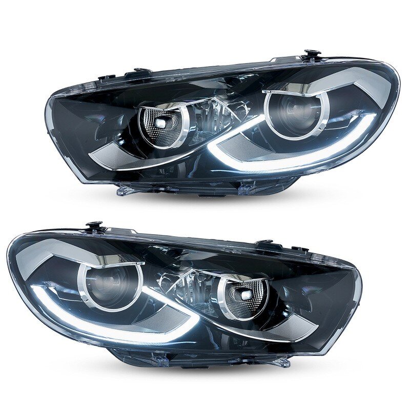 Car Headlamps - Manufacturer - Scirocco 2009-2017 Original Xenon Lens 12V 6500K Plug Play