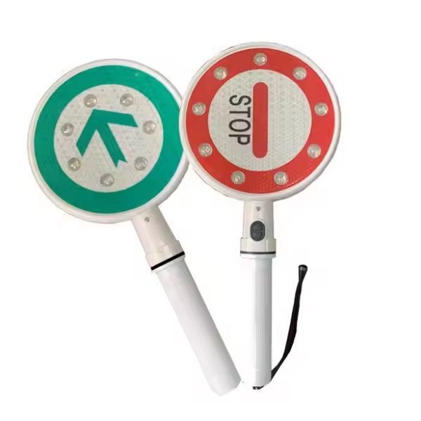 LED Traffic Stop Sign - Manufacturer - Go Stop Red Green Arrow Flashing Battery Portable