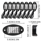 RGB Chassis Light - Manufacturer - Cross-Border Off-road Car Remote App Voice Atmosphere