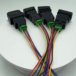 Rocker Switch - Manufacturer - Hilmo YW-01 12V 5 Pin Fog Light 2-Year Warranty Car Part