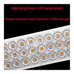 LED Warning Light Bar - Manufacturer - DC12V 1.2m Full-size Green Special Headlights Flash