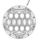 LED Driving Light - Manufacturer - Offroad 4x4 Vehicle Roof Spot Beam Combo Light Bar
