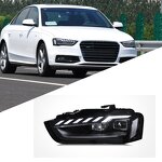 LED Headlight Assembly - Manufacturer - Audi A5 2012-2016 B8.5 B9.5 Plug Play 8000K