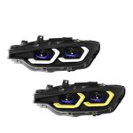 LED Front Light - Manufacturer - 3 Series M3 E92 E93 2006-2012 Yellow+White DRL 6000Lm