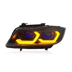 LED Front Light - Manufacturer - 3 Series M3 E92 E93 2006-2012 Yellow+White DRL 6000Lm