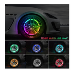 LED Wheel Rim Light - Manufacturer - Hilmo LED-032 12V 17 Inch RGBW Remote App ATV Truck