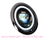 LED Headlight Assembly - Manufacturer - BMW Mini Cooper R50 R52 R53 2001-2007 Plug and Play
