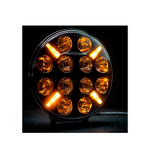 Off Road LED Light - Manufacturer - 120W 9inch Amber DRL 6000LM 4000K Round Car Lamp