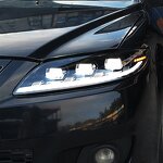 LED Headlamp - Manufacturer - 12V 6000K Plug and Play for 6 2003-2015 Front Light