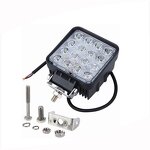LED Work Light - Manufacturer - Cheap Off Road Square Rectangle Mini Truck Car Fog Light
