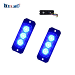 3LED Strobe Light - Manufacturer - Ice Blue Europe Indonesia Motorcycle Vehicle Grille