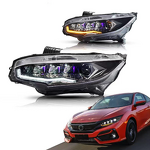 LED Headlamp Assembly - Manufacturer - 6000K 10th Gen 2016-2020 Plug & Play Dynamic