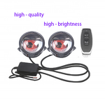 LED Projector Headlight - Manufacturer - 12V Devil Eye Dynamic Remote Bi Led 6000K Tuning