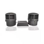 Low Frequency Siren - Manufacturer - 100W/200W DC12V Federal Signal Emergency First Responder