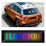 RGB LED Matrix Panel - Manufacturer - Custom Animation 24V Programmable Devil Eye App Logo