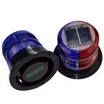 Solar Strobe Beacon Light - Manufacturer - Red Yellow Green Blue Magnet 12V-24V Hilmo