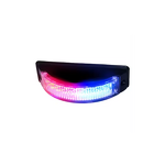 Semicircular Strobe Light - Manufacturer - 5.6 Inch 8 LED 3W Amber Red Blue White Warn