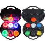 LED Road Flares - Manufacturer - Synchronized 6 Pack USB Rechargeable Magnetic V16 Safety