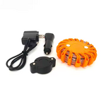 LED Road Flares - Manufacturer - Synchronized 6 Pack USB Rechargeable Magnetic V16 Safety