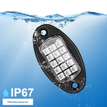 RGB Car Rock Lights - Manufacturer - 4-14 Pods App Remote IP68 Underglow Wheel Truck ATV