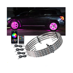 LED Wheel Rim Light - Manufacturer - Hilmo LED-032 12V 17 Inch RGBW Remote App ATV Truck