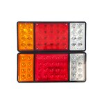 Amber Tail Light - Manufacturer - 36LED 12V 10W 700lm Lorry Camping Car 2-Year Warranty