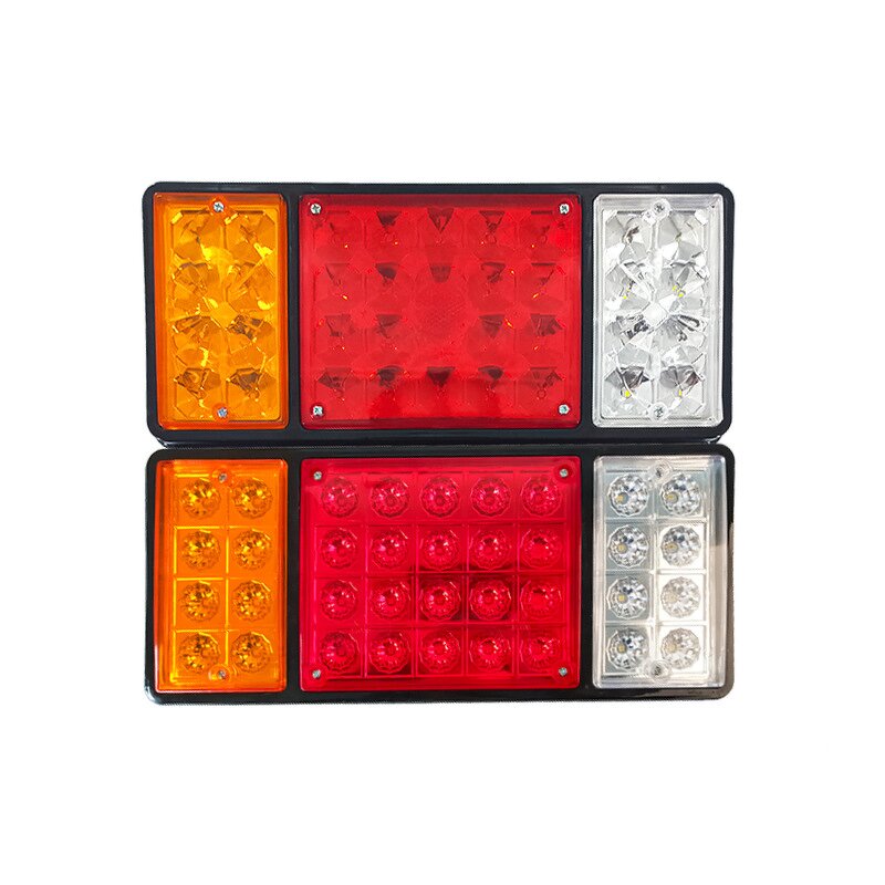 Amber Tail Light - Manufacturer - 36LED 12V 10W 700lm Lorry Camping Car 2-Year Warranty