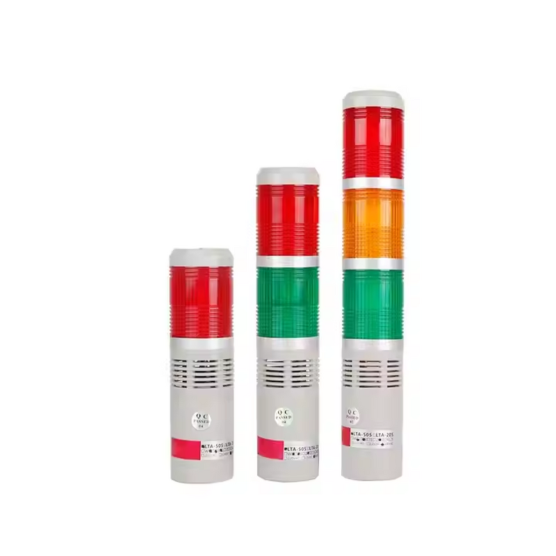 Signal Tower Light - Manufacturer - CE/TUV IP67 RYGBW With Buzzer Custom Logo Pole Length