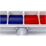 Solar Traffic Warning Light - Manufacturer - Emergency Road Safety Red Blue Strobe Motorway