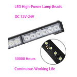 LED Strobe Light Bar - Manufacturer - Hilmo LED-002 12W 365 Days Red Blue Car Truck Warn