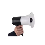Car Megaphone Speaker - Manufacturer - Rechargeable USB MP3 12 Mic Air Horn 3 Horns Red