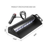 LED Safety Strobe Light - Manufacturer - HILMO 12V Red Blue Car Emergency Direct Factory