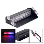 LED Dash Deck Light - Manufacturer - Red Blue Amber Volunteer Firefighter Vehicle Emergency