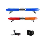 LED Lightbar - Manufacturer - DC12V/24V Ambulance Red Blue Flashing Rotating Alarm