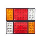 Amber Tail Light - Manufacturer - 36LED 12V 10W 700lm Lorry Camping Car 2-Year Warranty