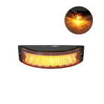 Semicircular Strobe Light - Manufacturer - 5.6 Inch 8 LED 3W Amber Red Blue White Warn
