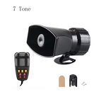 Car Siren Horn - Manufacturer - 100W 7-Tone 130dB MIC Firefighter Ambulance 12V CJB-001