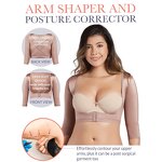 Arm Shaper Compression Sleeves - Manufacturer - Open Bust Post Surgical Posture Corrector Breast up