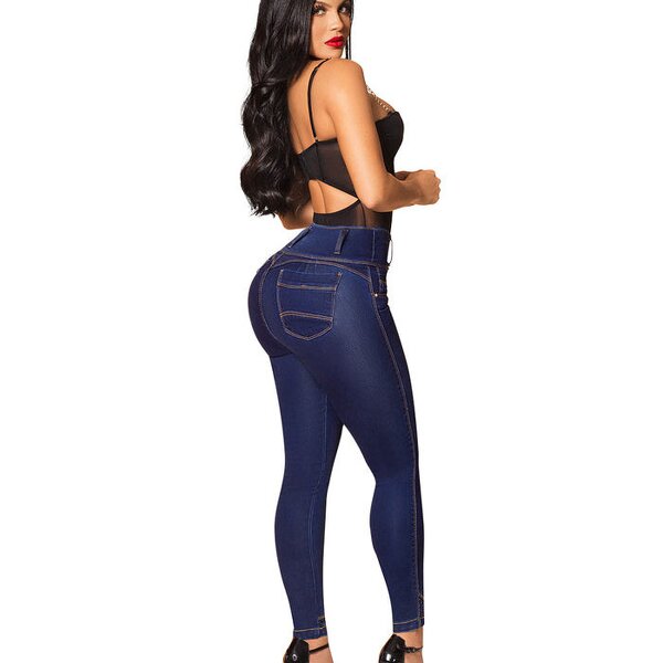 Colombian Skinny Jeans - Manufacturer - Casual High Waist Elastic Bodycon Push up Hip Cotton