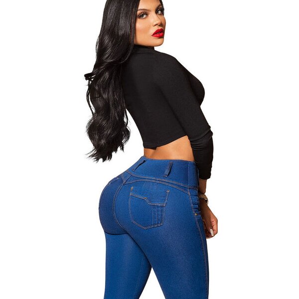Jeans Colombianos - Manufacturer - High Waist Butt Push up Ankle-length Tummy Control Skinny