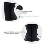 Underbust Latex Waist Trainer - Manufacturer - Sport Girdle Corsets Cincher Hook and Eye Hourglass