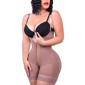 Zipper Crotch Fajas Shapewear - Manufacturer - Tummy Control Butt Lifter Thigh Slimmer Plus Size