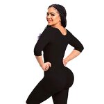 Sleeved Post Op Fajas - Manufacturer - No Bra Crotch Zipper Slimming Bodyshaper Women Underwear