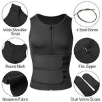 Men Sauna Suit Sweat Vest - Manufacturer - Waist Trainer Weight Loss Fat Burner Workout Tank