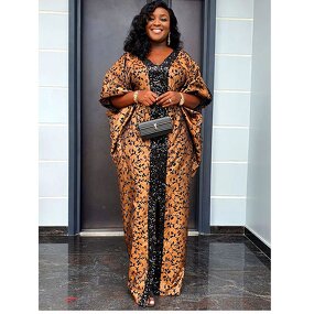 Dubai African Abaya - Manufacturer - 2024 Spring Muslim Fashion Caftan Boubou Evening Party Dress