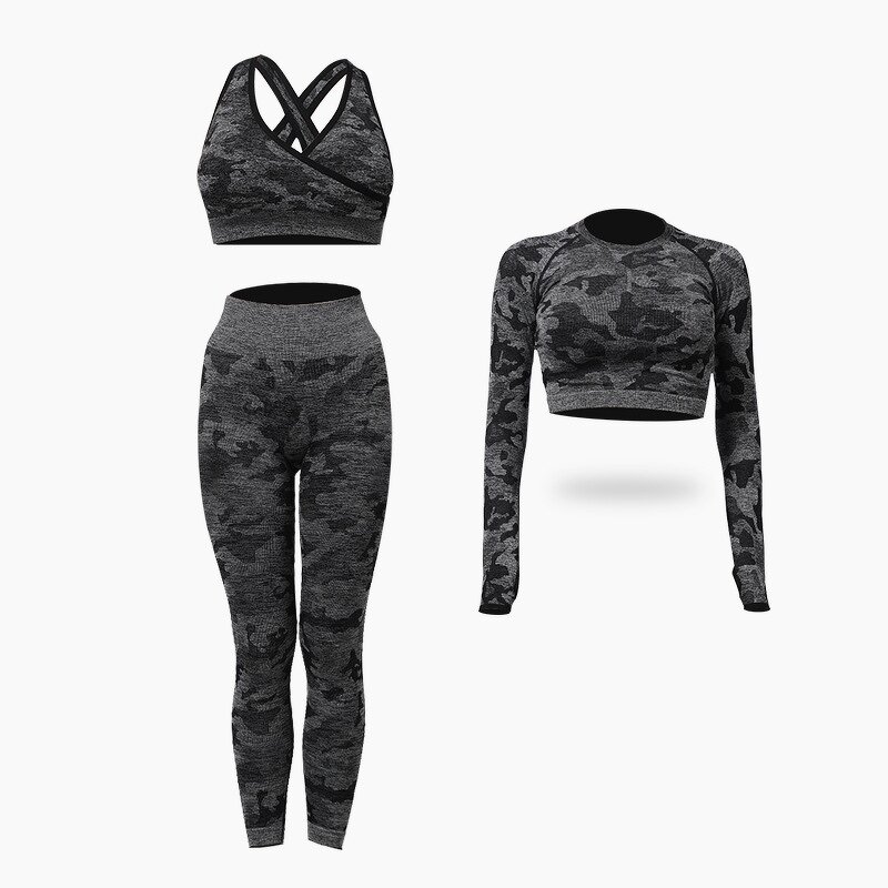 Seamless Yoga Active Wear Set - Manufacturer - Ropa De Deportiva Mujer Fitness Gym Workout Clothing