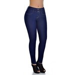 Wholesale Colombian Jeans - Manufacturer - Brand Stretch High Waist Denim Pencil Pants for Women