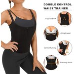 Waist Trainer Corset Vest - Manufacturer - ChaoRong Zipper Cincher Tummy Control Sports Girdle