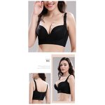 Plus Size Thick Cup Bra - Manufacturer - Sexy Lingerie Solid Padded Push up Brassiere Femme